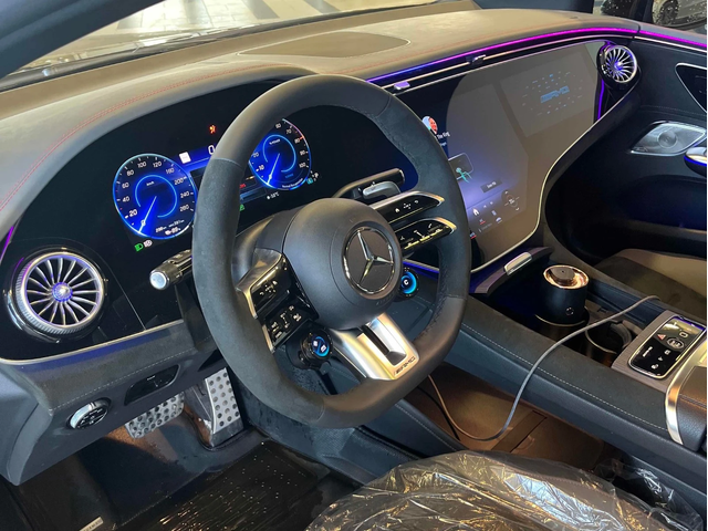 Mercedes-Benz EQE AMG  С РЕГИСТРАЦИЯ & АВТО КРЕДИТ - автомобили, коли, обяви за нови и употребявани 5