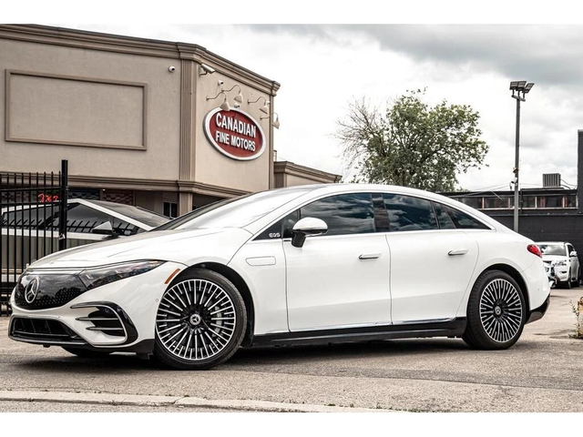 Mercedes-Benz EQS 450+ | AMG PKG | WOOD TRIM | BURMESTER | - автомобили, коли, обяви за нови и употребявани 0