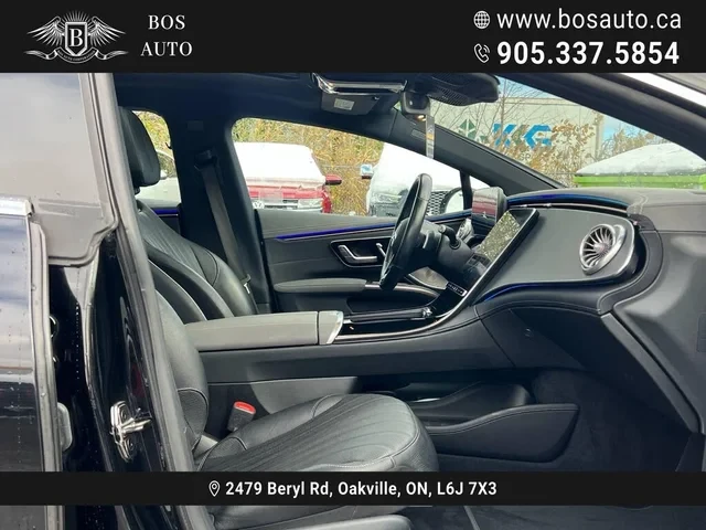 Mercedes-Benz EQS BURMESTER* 450+ * ПАНО* - автомобили, коли, обяви за нови и употребявани 11