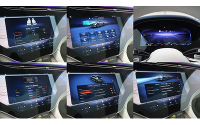Mercedes-Benz EQS EQS - автомобили, коли, обяви за нови и употребявани 16