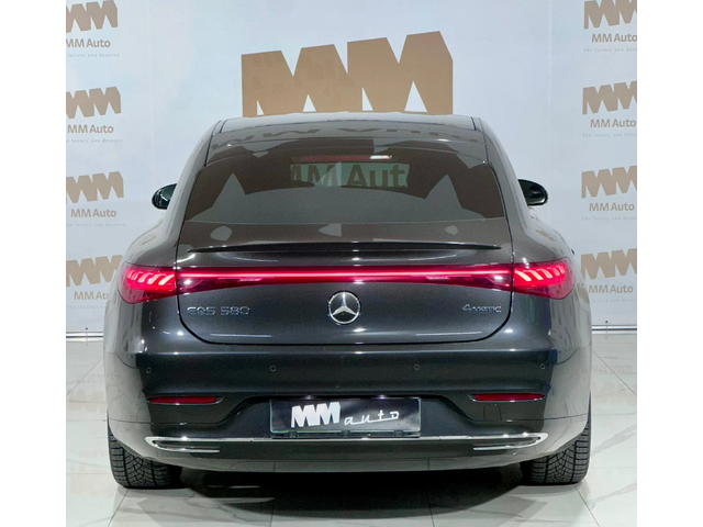 Mercedes-Benz EQS 580 4Matic* Hyperscreen* Burmester* Pano* 360* Гар - автомобили, коли, обяви за нови и употребявани 4