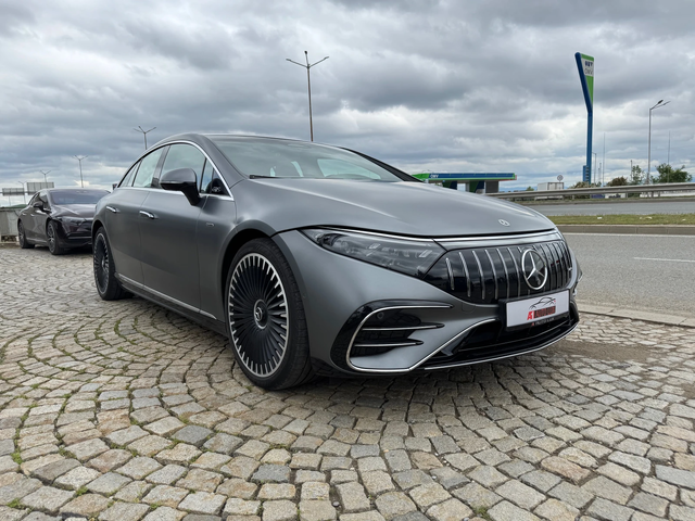 Mercedes-Benz EQS 580-4M / Premium + / Rear DVD HYPERSCREEN - автомобили, коли, обяви за нови и употребявани 1