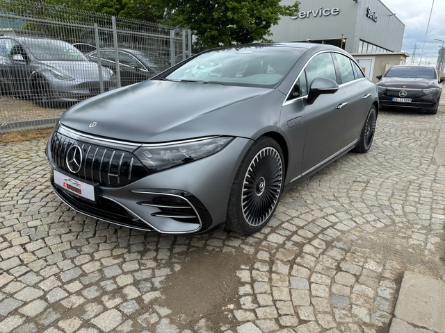 Mercedes-Benz EQS 580-4M / Premium + / Rear DVD HYPERSCREEN - автомобили, коли, обяви за нови и употребявани 3