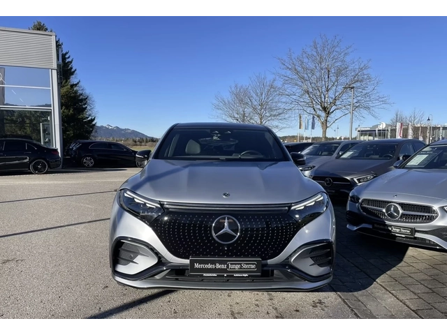 Mercedes-Benz EQS SUV 450 4M AMG Night Premium MultiB 360* DISTR AIR - автомобили, коли, обяви за нови и употребявани 1