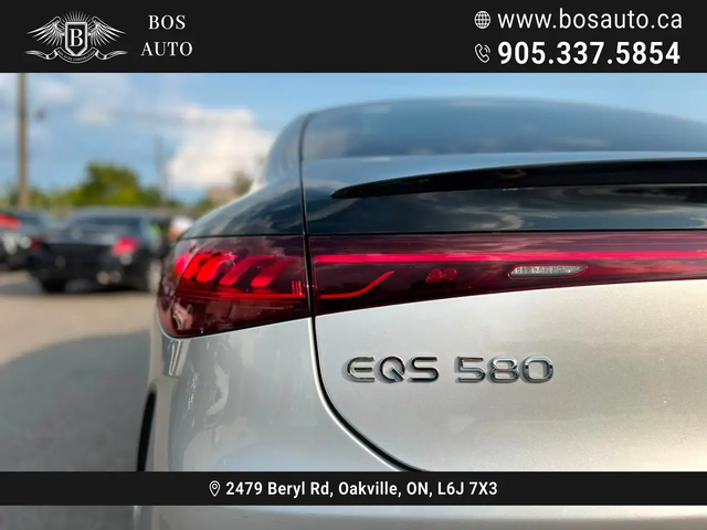 Mercedes-Benz EQS EQS 580 4MATIC Sedan All Wheel Drive - автомобили, коли, обяви за нови и употребявани 10