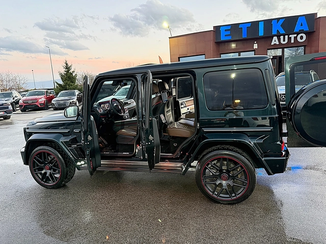 Mercedes-Benz G 350 BRABUS OPTIK-DISTRONIK-BURMESTER-360KAMERA-МАСАЖ! - автомобили, коли, обяви за нови и употребявани 14