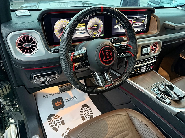 Mercedes-Benz G 350 BRABUS OPTIK-DISTRONIK-BURMESTER-360KAMERA-МАСАЖ! - автомобили, коли, обяви за нови и употребявани 9