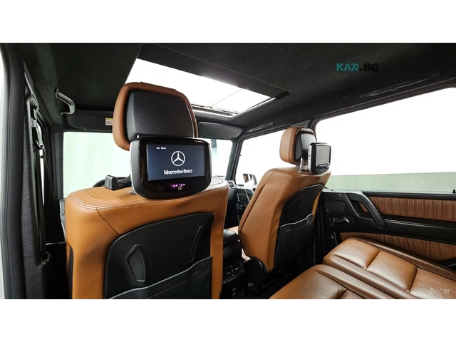 Mercedes-Benz G 63 AMG* МОНИТОРИ* КОЖА* ПАНО* НАВИ - автомобили, коли, обяви за нови и употребявани 16