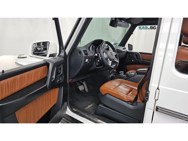 Mercedes-Benz G 63 AMG* МОНИТОРИ* КОЖА* ПАНО* НАВИ - автомобили, коли, обяви за нови и употребявани 9