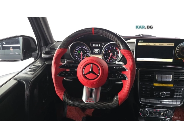 Mercedes-Benz G 63 AMG* BRABUS* МОНИТОРИ* КОЖА* ПАНО - автомобили, коли, обяви за нови и употребявани 11