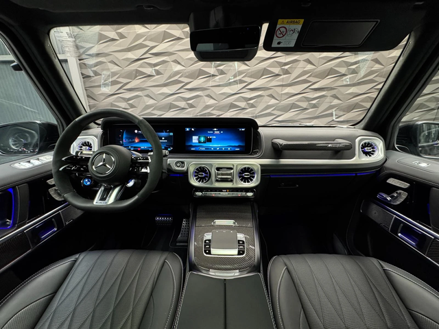 Mercedes-Benz G 63 AMG Akrapovic * Stars * Burmester * Pano * Обдухване * - автомобили, коли, обяви за нови и употребявани 4