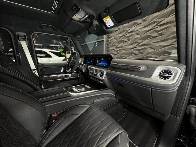 Mercedes-Benz G 63 AMG Akrapovic * Stars * Burmester * Pano * Обдухване * - автомобили, коли, обяви за нови и употребявани 9