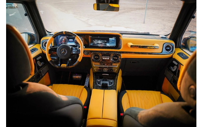 Mercedes-Benz G 63 AMG BRABUS 800 С РЕГИСТРАЦИЯ & АВТО КРЕДИТ - автомобили, коли, обяви за нови и употребявани 10