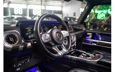 Mercedes-Benz G 63 AMG 4.0 V8 FULL BLACK EDITION CARBON BURM ЛИЗИНГ 100% - автомобили, коли, обяви за нови и употребявани 10