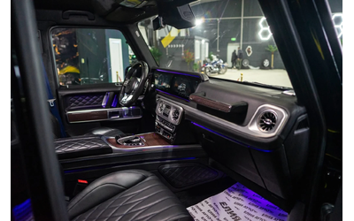 Mercedes-Benz G 63 AMG 4.0 V8 FULL BLACK EDITION CARBON BURM ЛИЗИНГ 100% - автомобили, коли, обяви за нови и употребявани 11
