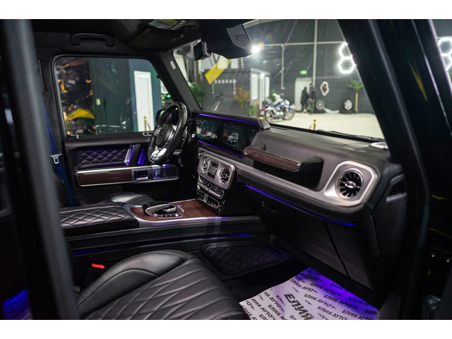 Mercedes-Benz G 63 AMG 4.0 V8 FULL BLACK EDITION CARBON BURM ЛИЗИНГ 100% - автомобили, коли, обяви за нови и употребявани 11