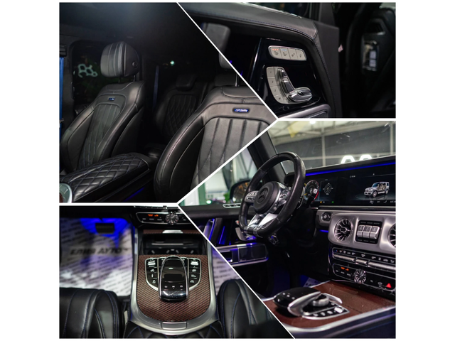 Mercedes-Benz G 63 AMG 4.0 V8 FULL BLACK EDITION CARBON BURM ЛИЗИНГ 100% - автомобили, коли, обяви за нови и употребявани 15