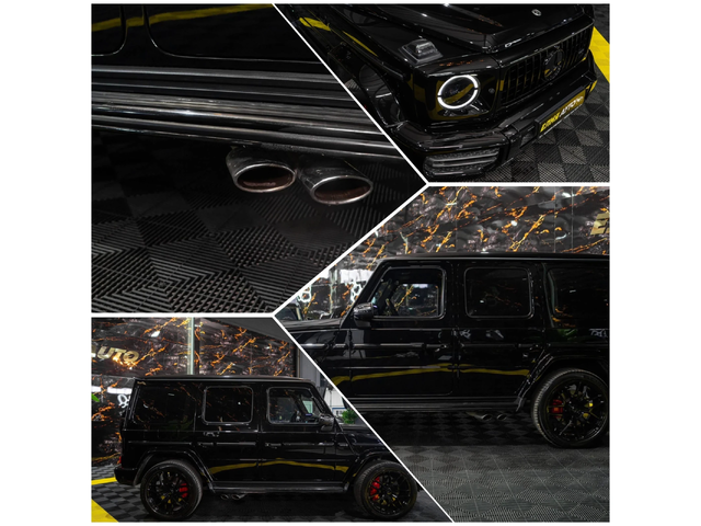 Mercedes-Benz G 63 AMG 4.0 V8 FULL BLACK EDITION CARBON BURM ЛИЗИНГ 100% - автомобили, коли, обяви за нови и употребявани 16