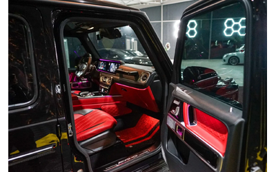 Mercedes-Benz G 63 AMG 4.0 V8 FULL BLACK LINE CARBON ЛИЗИНГ 100% - автомобили, коли, обяви за нови и употребявани 10