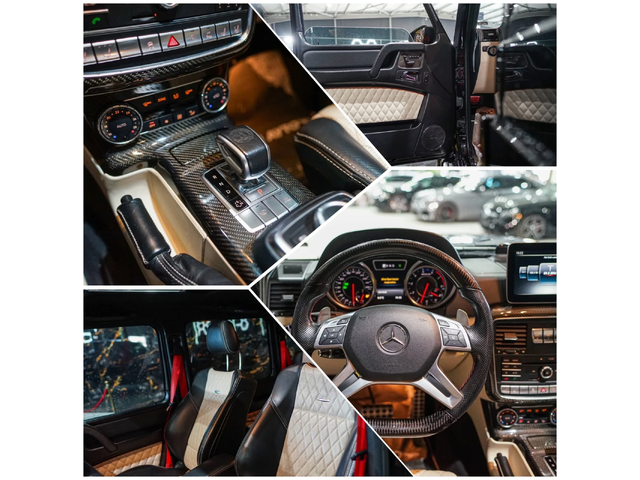 Mercedes-Benz G 63 AMG 4 MATIC FULL BRABUS PACK РЯДКА КОЖА ЛИЗИНГ 100% - автомобили, коли, обяви за нови и употребявани 15