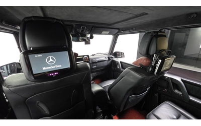 Mercedes-Benz G 63 AMG BRABUS TUNNING* CARBON* ОБДУХ* TV* ALCANTARA* КРАЙ - автомобили, коли, обяви за нови и употребявани 14