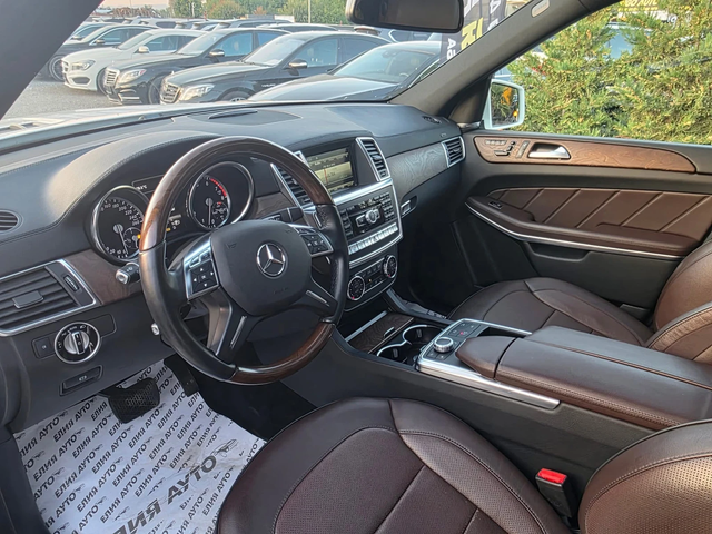 Mercedes-Benz GL 500 4 MATIC FULL AMG LINE 7 МЕСТЕН ПАНО ЛИЗИНГ 100% - автомобили, коли, обяви за нови и употребявани 12