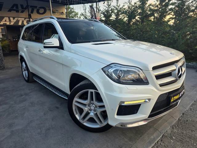 Mercedes-Benz GL 500 4 MATIC FULL AMG LINE 7 МЕСТЕН ПАНО ЛИЗИНГ 100% - автомобили, коли, обяви за нови и употребявани 3