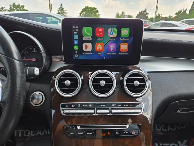 Mercedes-Benz GLC 250 2.2CDI-204кс/AMG LINE/9G/CAR PLAY/ОБДУХВАНЕ/DISTR - автомобили, коли, обяви за нови и употребявани 14