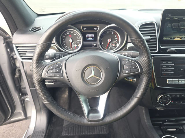 Mercedes-Benz GLE Palladium Silver Metallic* multibeam led* панорама - автомобили, коли, обяви за нови и употребявани 8