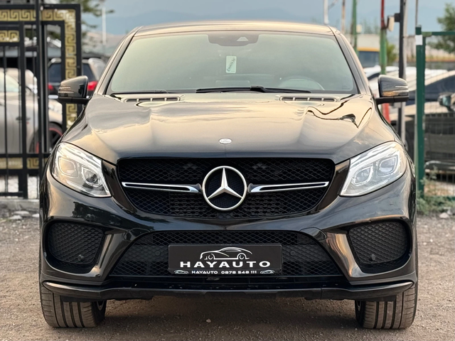 Mercedes-Benz GLE 350 d= Coupe= 4Matic= AMG= HUD= harman/kardon= Камера= - автомобили, коли, обяви за нови и употребявани 1