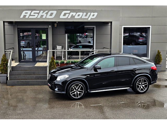 Mercedes-Benz GLE 43 AMG ! COUPE/GERMANY/DISTR/360CAM/PANO/HARMAN/ОБДУХ/LIZ - автомобили, коли, обяви за нови и употребявани 16