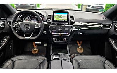 Mercedes-Benz GLE 43 AMG ! COUPE/GERMANY/DISTR/360CAM/PANO/HARMAN/ОБДУХ/LIZ - автомобили, коли, обяви за нови и употребявани 8