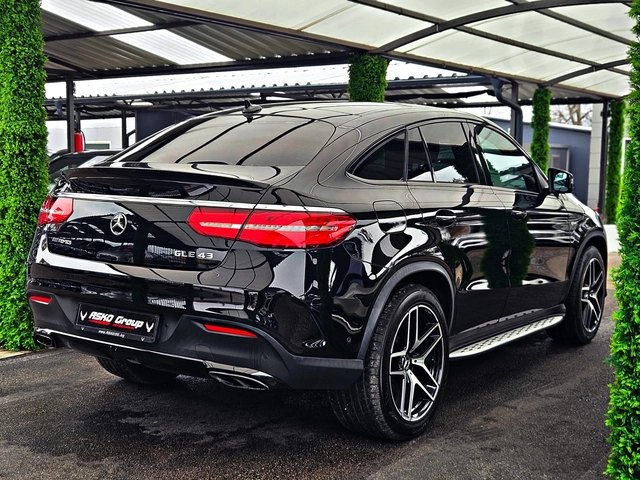Mercedes-Benz GLE 43 AMG ! COUPE/GERMANY/DISTR/360CAM/PANO/HARMAN/ОБДУХ/LIZ - автомобили, коли, обяви за нови и употребявани 4