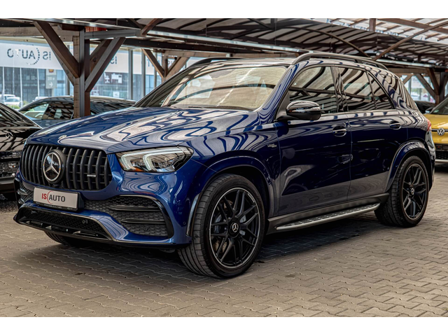Mercedes-Benz GLE 53 4MATIC+/AMG/Burmester/HuD/Carbon/Обдухване/RSE/Панорама/Алкантар - автомобили, коли, обяви за нови и употребявани 1