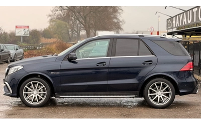 Mercedes-Benz GLE 63 AMG Distronic= Blind Spot= 360* Камера= Масаж= Подгрев - автомобили, коли, обяви за нови и употребявани 7