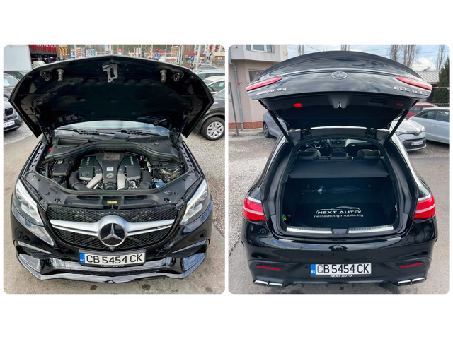Mercedes-Benz GLE 63 S AMG 5.5i 558HP V8 BITURBO - автомобили, коли, обяви за нови и употребявани 14