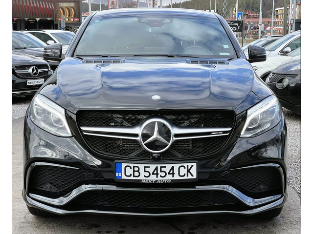 Mercedes-Benz GLE 63 S AMG 5.5i 558HP V8 BITURBO - автомобили, коли, обяви за нови и употребявани 1