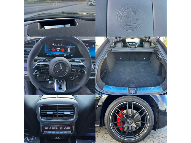 Mercedes-Benz GLE 63 S AMG COUPE#DESIGNO#FULL FULL#2025г#5500КМ - автомобили, коли, обяви за нови и употребявани 16