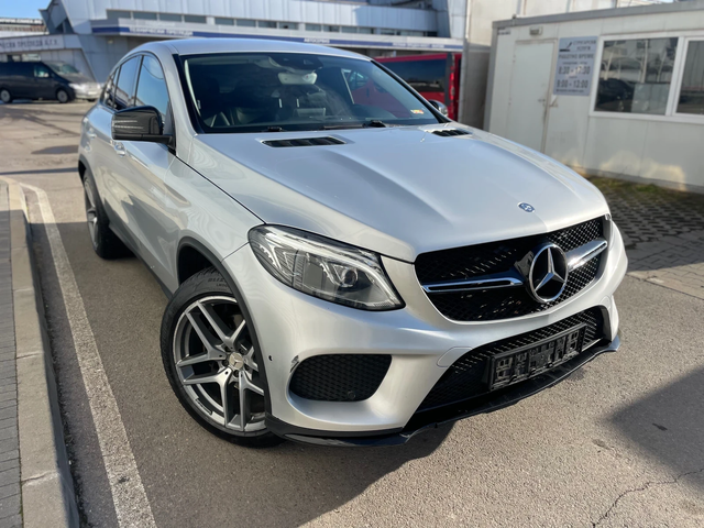Mercedes-Benz GLE Coupe AMG Optic+ 4Matic+ 9Gtronic+ Камера+ Кожа+ Подгрев - автомобили, коли, обяви за нови и употребявани 5