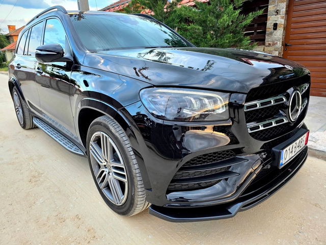 Mercedes-Benz GLS 400 D 4MATIC FULL AMG LINE 7-МЕСТЕН ПАНО ЛИЗИНГ 100% - автомобили, коли, обяви за нови и употребявани 4