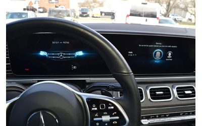 Mercedes-Benz GLS 450 2021| ВАКУМ| DISTRONIK| BURMASTER| PANO| AMBIENT| - автомобили, коли, обяви за нови и употребявани 6