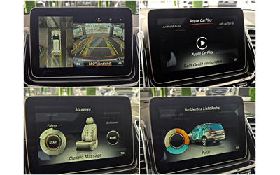 Mercedes-Benz GLS 500 AMG/7M/DISTR/TVx3/360CAM/HUD/МАСАЖ/PANO/CAR PLAY/L - автомобили, коли, обяви за нови и употребявани 15