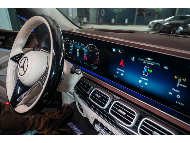 Mercedes-Benz GLS 600 MAYBACH 20КМ ПАНО BURM ГАРАНЦИЯ ЛИЗИНГ 100% - автомобили, коли, обяви за нови и употребявани 11