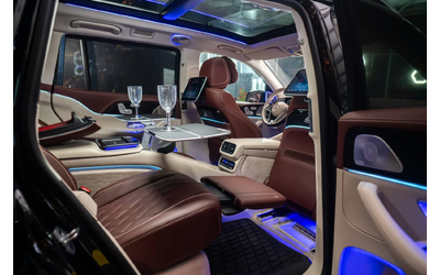 Mercedes-Benz GLS 600 MAYBACH 20КМ ПАНО BURM ГАРАНЦИЯ ЛИЗИНГ 100% - автомобили, коли, обяви за нови и употребявани 14