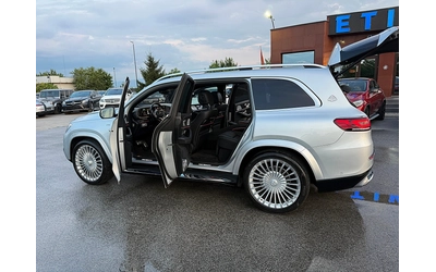 Mercedes-Benz GLS 600 MAYBACH-3D BURMESTER-VAKUM-DISTRONIK-ALKANTAR-FULL - автомобили, коли, обяви за нови и употребявани 12
