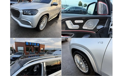 Mercedes-Benz GLS 600 MAYBACH-3D BURMESTER-VAKUM-DISTRONIK-ALKANTAR-FULL - автомобили, коли, обяви за нови и употребявани 16
