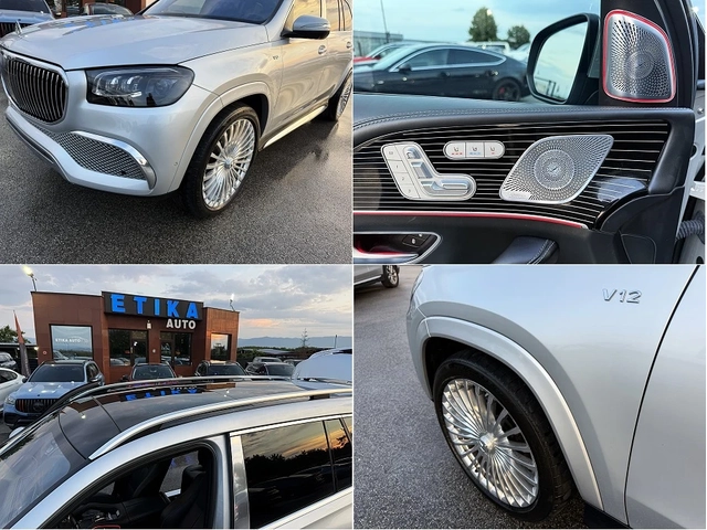 Mercedes-Benz GLS 600 MAYBACH-3D BURMESTER-VAKUM-DISTRONIK-ALKANTAR-FULL - автомобили, коли, обяви за нови и употребявани 16