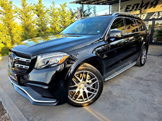 Mercedes-Benz GLS 63 AMG 7-МЕСТЕН B&O ПАНОРАМА DESIGNO ЛИЗИНГ 100% - автомобили, коли, обяви за нови и употребявани 0