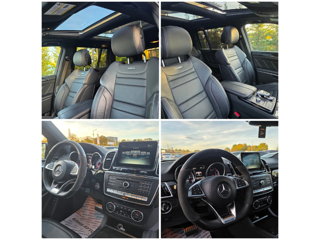 Mercedes-Benz GLS 63 AMG 7-МЕСТЕН B&O ПАНОРАМА DESIGNO ЛИЗИНГ 100% - автомобили, коли, обяви за нови и употребявани 15