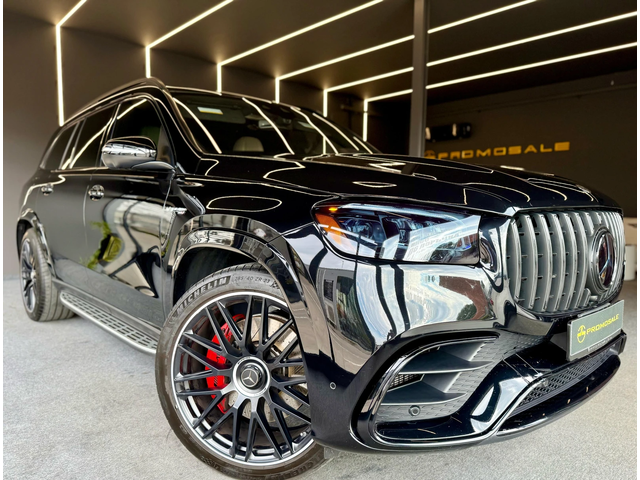 Mercedes-Benz GLS 63 AMG Distronic* Лизинг* Burmester* Обдухване* 7- Местен - автомобили, коли, обяви за нови и употребявани 0